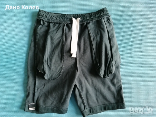 Мъжки Спортен Къс Панталон REEBOK Classic [Размер: XS] [Цвят: Тъмно Сив], снимка 5 - Къси панталони - 53883562