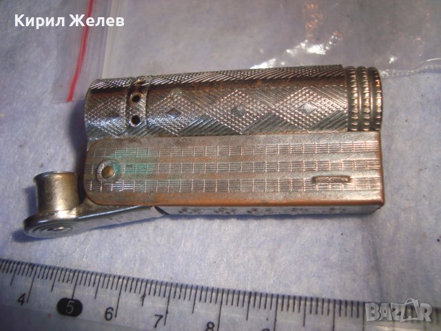 СТАРА БЕНЗИНОВА МАРКОВА РЕТРО Тип ИМКО СРЕБРИСТА ЗАПАЛКА 18643, снимка 3 - Колекции - 37110856