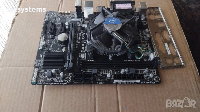 Дънна платка Gigabyte GA-H110M-DS2 Socket LGA1151, снимка 4 - Дънни платки - 53939542