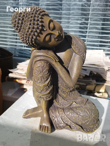 Статуетка Буда-52, снимка 7 - Статуетки - 52376311