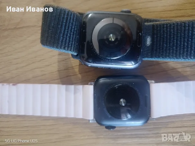 Apple Watch Series 4 (44mm) и Apple Watch SE (40mm) - За части / Без зарядни Продавам два смарт час