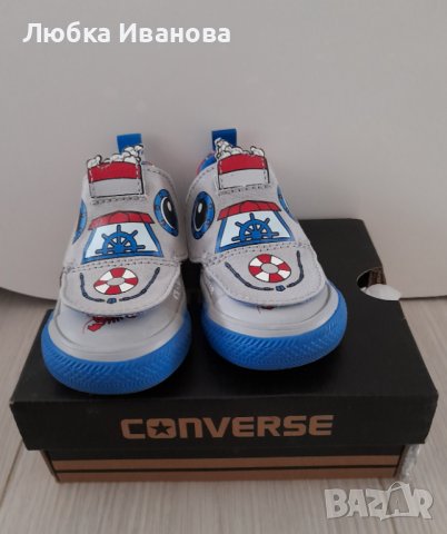 Детски оригинални кецове Converse, снимка 1 - Детски обувки - 37373772