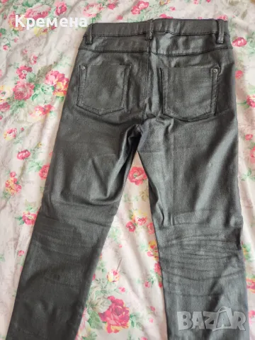 детски кожен панталон, детски клинове 2 бр. + бонус дънкова пола, снимка 7 - Детски панталони и дънки - 49692496