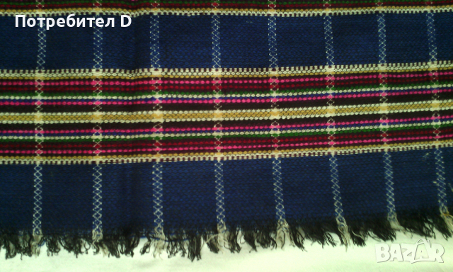 Престилка, Не употребявана. Домашно тъкана. Размери 60/76 см.,Престилки, снимка 2 - Антикварни и старинни предмети - 36429939