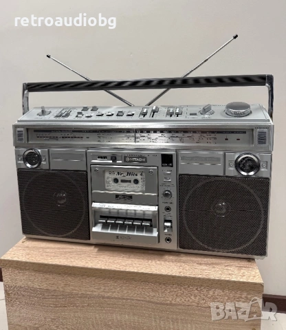 🔈Колекционерски радиокасетофон Hitachi TRK-8290E - Boombox🔈, снимка 2 - Радиокасетофони, транзистори - 54322196