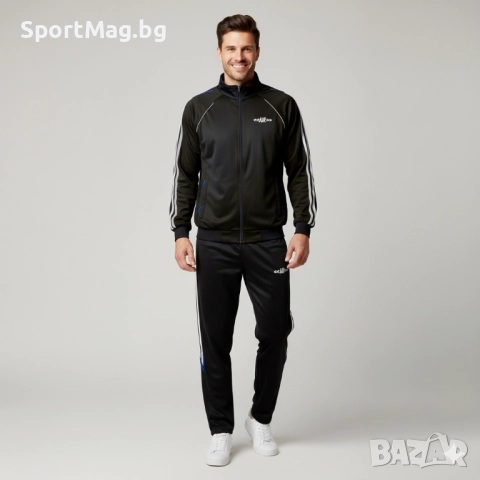 PROMO Есенен мъжки анцуг AIR Climacool Rashel черен синьо оригинал