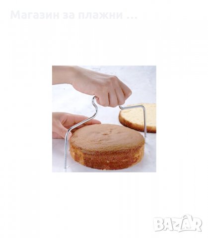 ДОМАКИНСКИ ПРИБОР ЗА ТОРТИ, НОЖ ЗА БЛАТОВЕ - код 1737