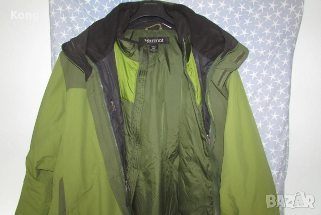 Ново мъжко Marmot зимно яке 2 в 1 Мармот Geographical Norway с пухкава качулка Норвегия , снимка 4 - Якета - 52724886