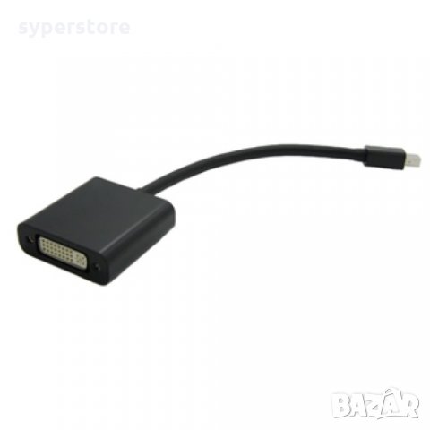 Преходник от Mini DP към DVI Digital One SP01208 Aдаптер Mini DP to DVI M/F