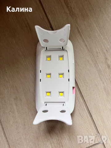 ЧИСТО НОВА UV Мини лампа за сушене на нокти с USB, снимка 4 - Продукти за маникюр - 50460751