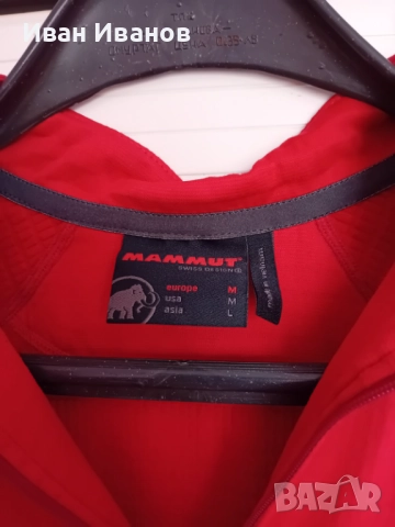 Оригинална фланелка с къс ръкав Mammut, снимка 8 - Спортни дрехи, екипи - 51664889