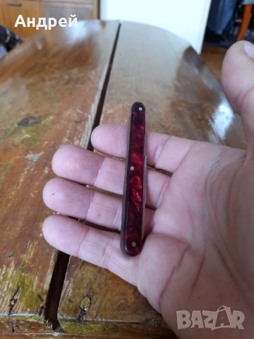 Стар джобен нож,ножче,ножка #184, снимка 3 - Други ценни предмети - 54045173