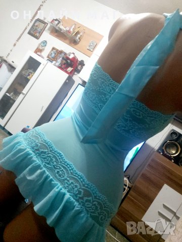 Нощничка с сатенена панделка /с м , снимка 7 - Корсети, бюстиета, топове - 35229207