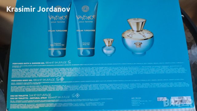 VERSACE DYLAN TURQUOISE , снимка 4 - Дамски парфюми - 36981487