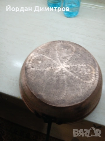 стар меден тиган отлично състояние , снимка 5 - Антикварни и старинни предмети - 53306984