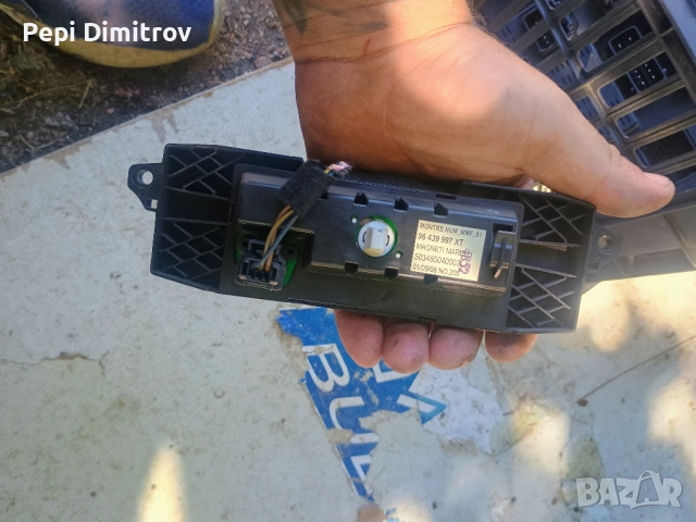 Оригинален часовник Citroen Peugeot 96439997XT 6155R3, снимка 2 - Части - 51694996