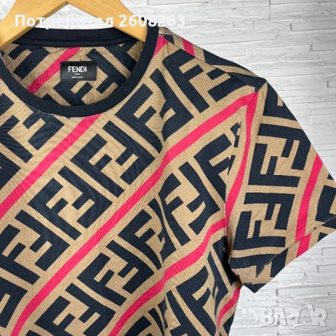 Тениска Fendi, снимка 2 - Тениски - 50884653