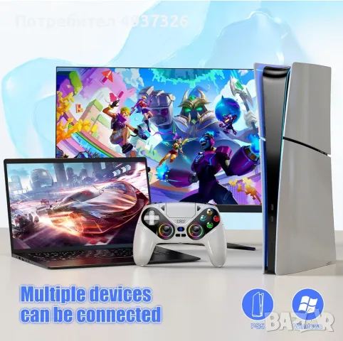 контролер за PS5 Pro/Slim/PC, снимка 5 - Джойстици и геймпадове - 56484565