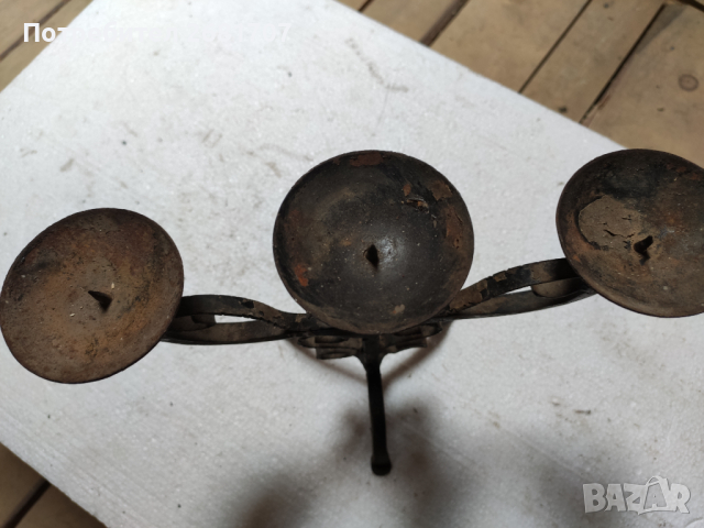 Свещници от ковано желязо, снимка 6 - Декорация за дома - 36425791