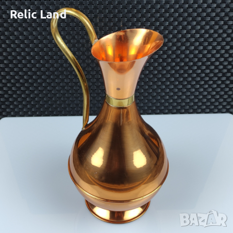 Португалска медна кана, снимка 4 - Антикварни и старинни предмети - 44559148