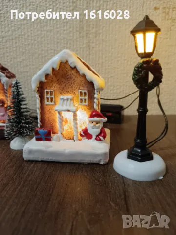 LED светещи къщи - улицата на  Gingerbread. MAGIC VILLAGE., снимка 9 - Декорация за дома - 47817261