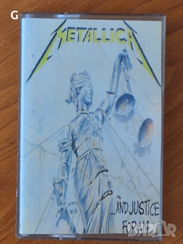 Аудио касета Metallica "KILL 'EM ALL", Качествен студиен запис, кутия, обложка.