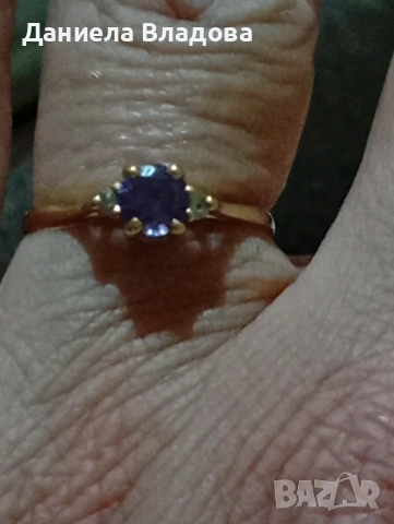 Златен пръстен, снимка 2 - Пръстени - 54059690