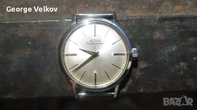 Altus Compressor, 1961, cal. ETA 2391 (Longines, Omega, Tissot), снимка 7 - Мъжки - 47330063