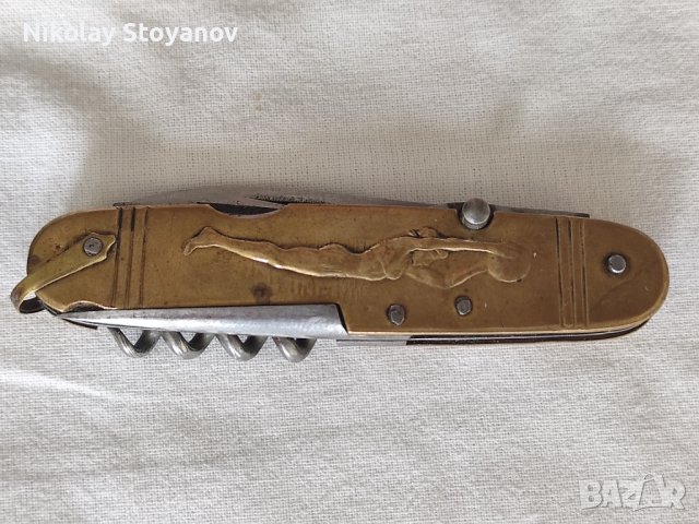 Старо Френско Военно Ножче "PRADEL", снимка 1 - Антикварни и старинни предмети - 37653238