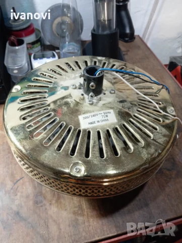 Таванен полюлей - вентилатор - части, снимка 5 - Полилеи - 50756749