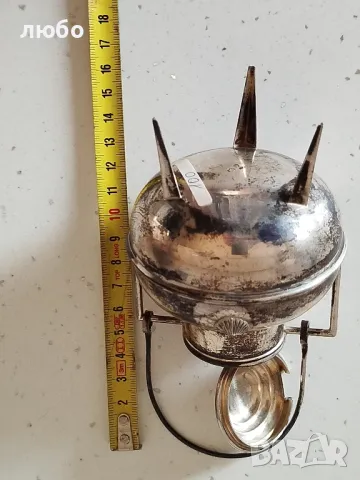 Сребърно Съдче За Вода Сребро 0,925 Вместимост на Течността 250 Милилитра , снимка 12 - Други ценни предмети - 49246001