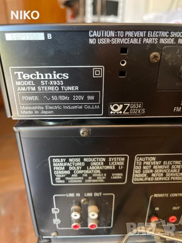 Technics комплект тунер /дек/усилвател, снимка 9 - Ресийвъри, усилватели, смесителни пултове - 51308195