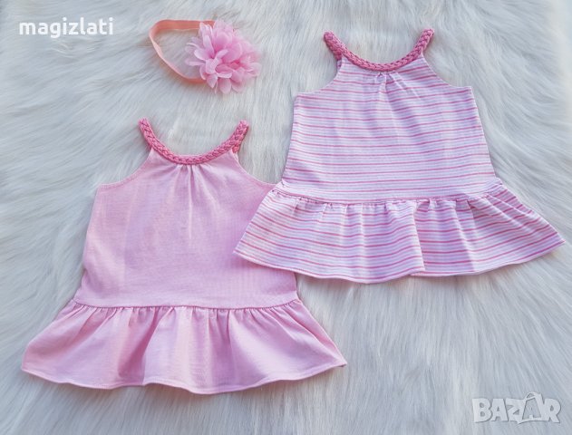 Рокли за бебе 6 месеца, снимка 9 - Бебешки рокли - 33956336