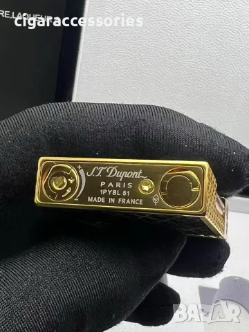 Запалка S.T. Dupont Ligne 2 Fuente – пълен комплект, като нова, снимка 2 - Запалки - 55930301