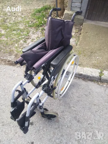 Сгъваема инвалидна рингова количка със степенки , снимка 2 - Инвалидни колички - 48895963