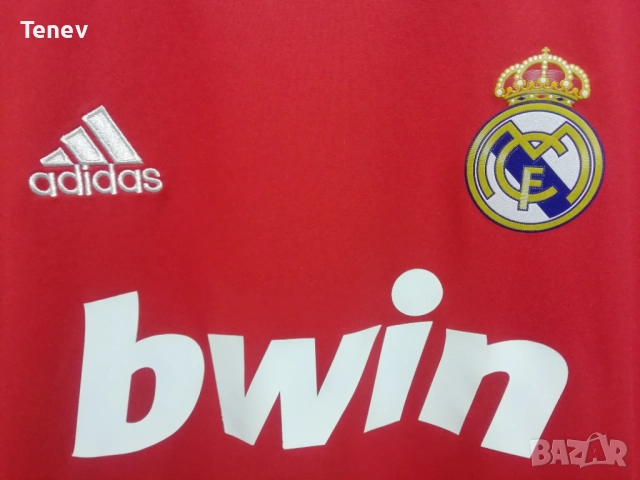 Real Madrid Ronaldo оригинална тениска фланелка червен Реал Мадрид Роналдо Шампионска Лига Adidas , снимка 6 - Тениски - 52931489