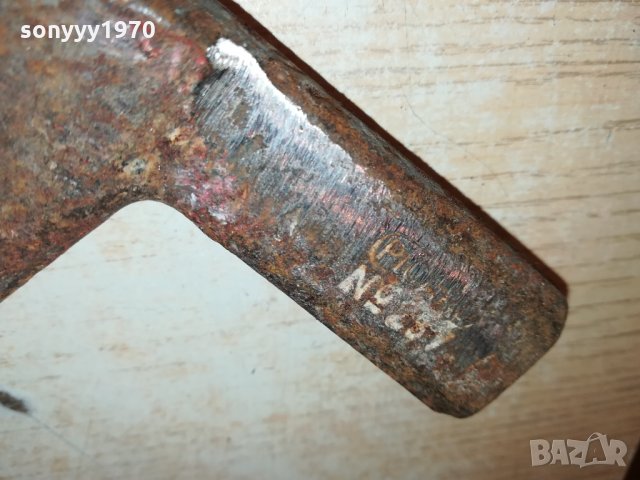 МЕТАЛНА БРАДВА ЧУК С ПЕЧАТ ЩЕМПЕЛ 1401222009, снимка 12 - Антикварни и старинни предмети - 35438725