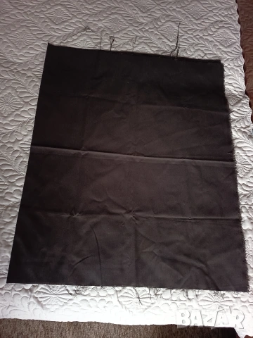 Плат тъмно кафяво 142Х85см.