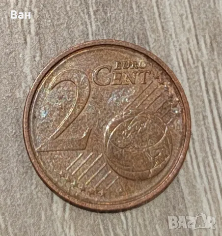2 Евро цента Гърция, снимка 2 - Нумизматика и бонистика - 47348242