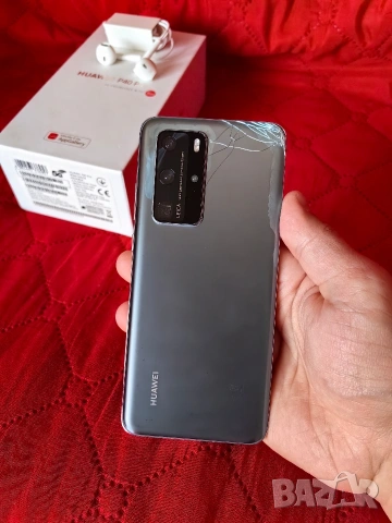 Huawei P40 pro със счупен дисплей, снимка 2 - Huawei - 54146108