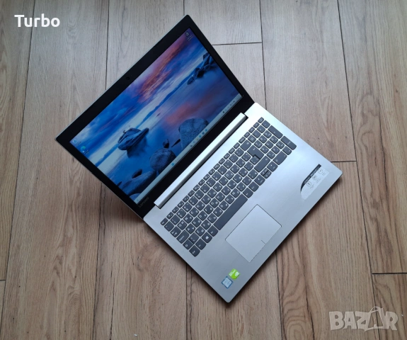 15.6' FullHD Lenovo 320 Core i5-7200U/NVIDIA GeForce 940MX 2GB/8GB/256GB SSD/Бат.4ч, снимка 2 - Лаптопи за работа - 54059774