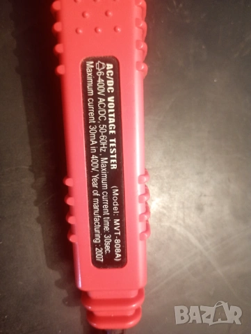 Metek MVT 808 А двуполюсен тестер за напрежение 12V до 400V, снимка 3 - Други инструменти - 54254894