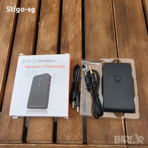 3-в-1 Bluetooth Аудио Трансмитер и Приемник (Трансмитер / Ресийвър) за Кола, ТВ и Уредба +, снимка 4 - Ресийвъри, усилватели, смесителни пултове - 55978513