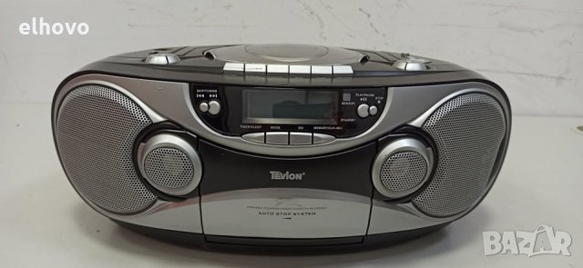 Радиокасетофон CD TEVION RCD 38908 MP3, снимка 1 - Радиокасетофони, транзистори - 30805731