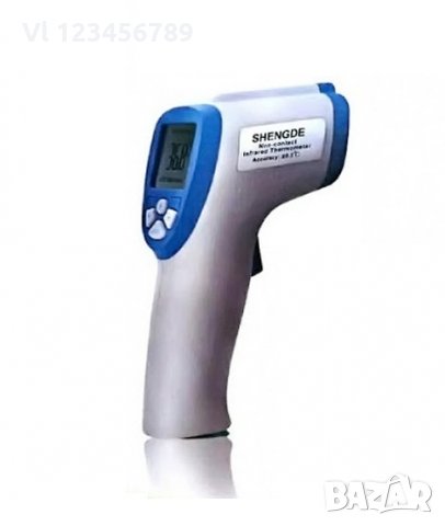 Инфрачервен безконтактен телесен термометър Shengde , IR Termometer, снимка 5 - Други - 29806545