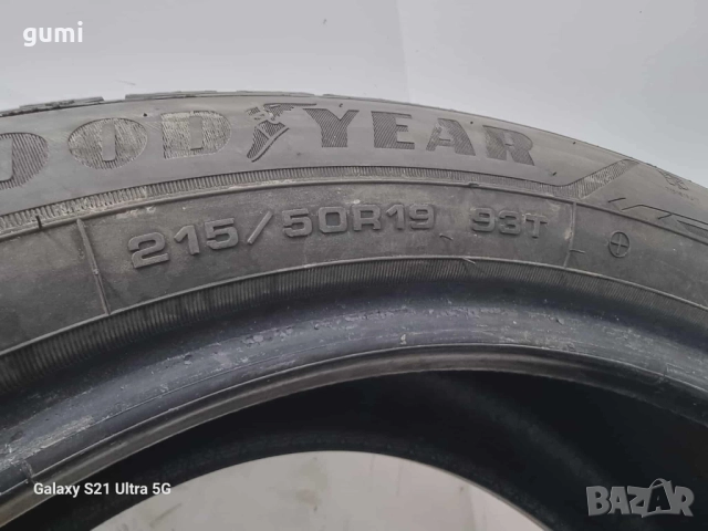 2бр зимни гуми 215/50/19 GOODYEAR L04067 , снимка 4 - Гуми и джанти - 52049317