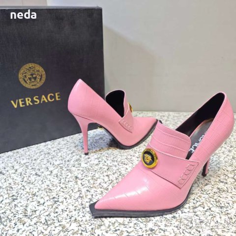 Versace (реплика) 11, снимка 2 - Дамски елегантни обувки - 42570021