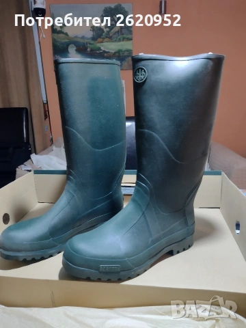 Нови гумени ботуши Beretta – размер 44, снимка 5 - Екипировка - 54072542