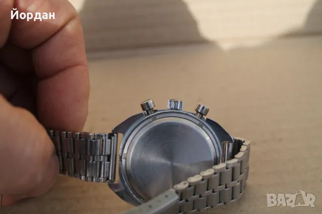 СССР мъжки часовник ''Полет'' хронограф  23 камъка, снимка 10 - Мъжки - 49483691