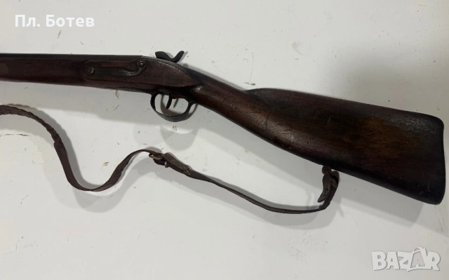 Стара капсулна едноцевна пушка, снимка 6 - Антикварни и старинни предмети - 54126295